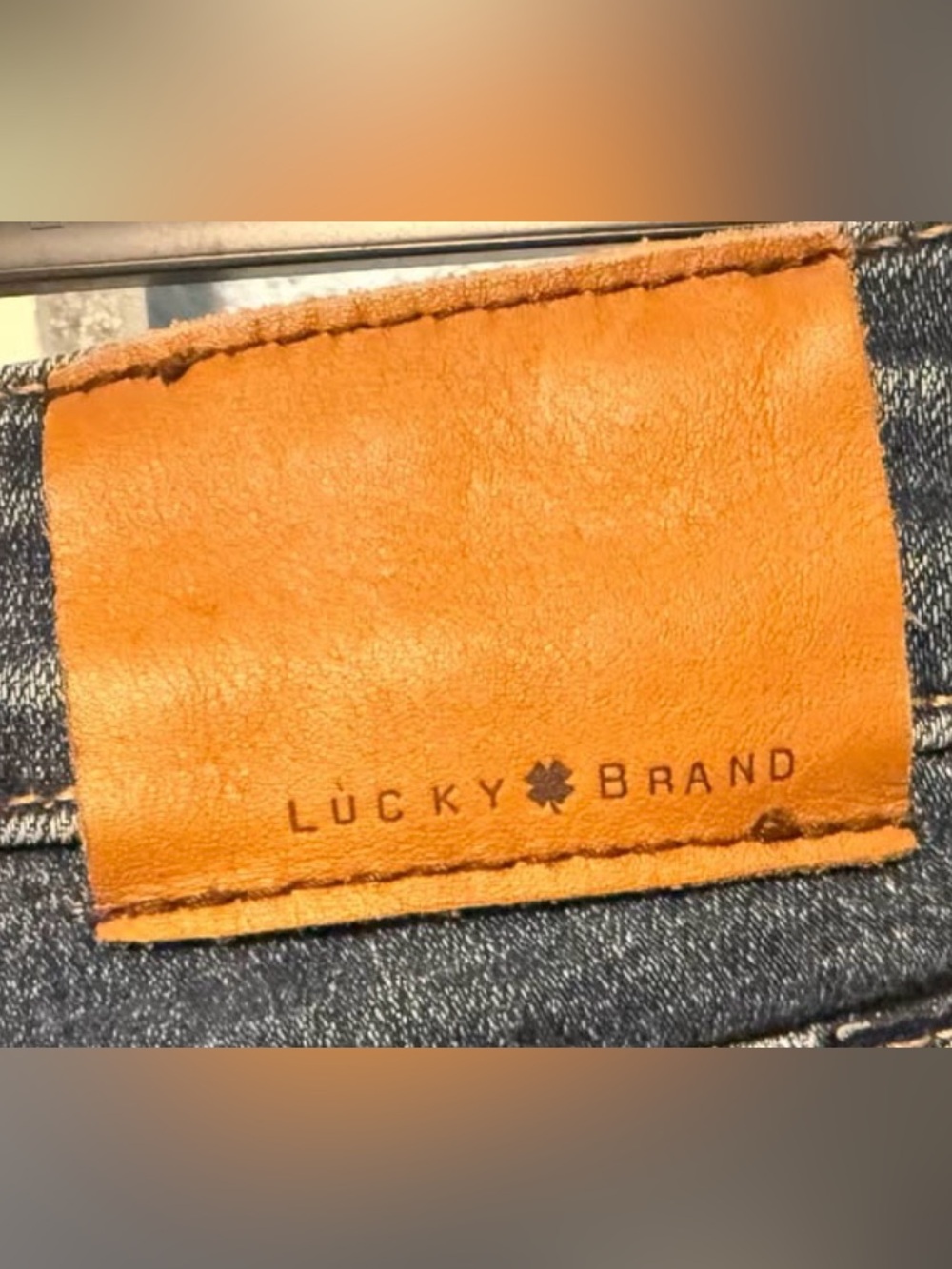 Lucky Brand Women's Dark Blue Straight Leg Jeans
